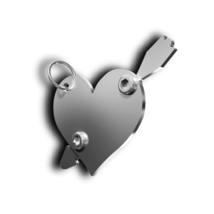 collana cuore mechanical constructions