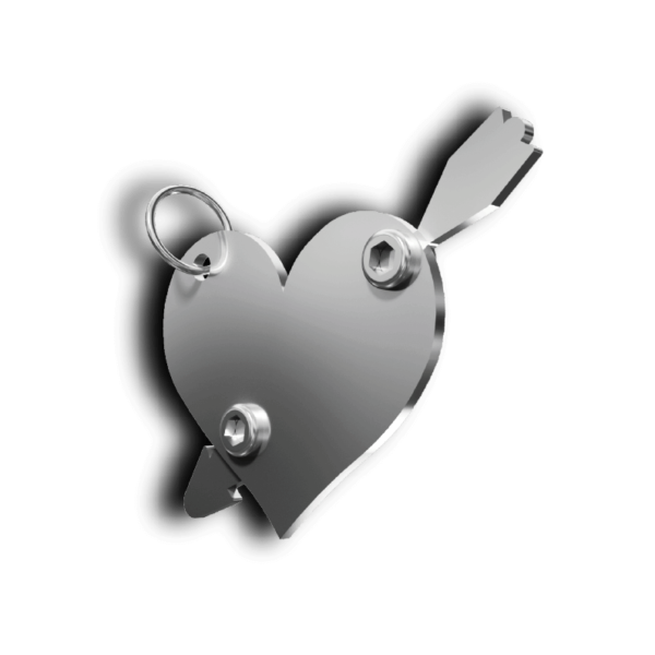 collana cuore mechanical constructions