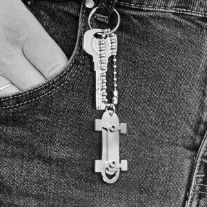 Skate Keychain