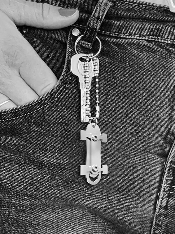 Skate Keychain